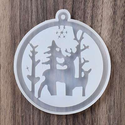 Christmas Silicone Pendant Molds SIL-U003-02A-1