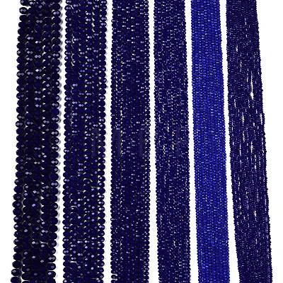 Opaque Solid Color Imitation Jade Glass Beads Strands LS-EGLA-A044-P6mm-D07-1