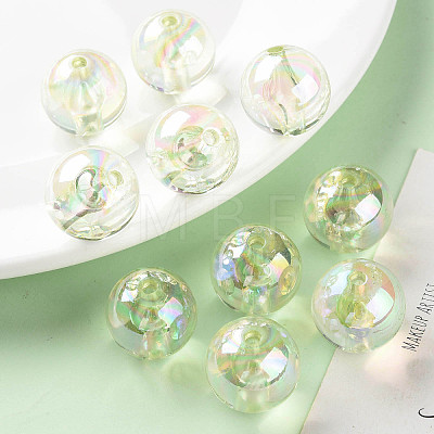 Transparent Acrylic Beads MACR-S370-B20-728-1