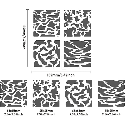 Stainless Steel Cutting Dies Stencils DIY-WH0279-166-1