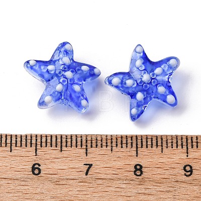 Handmade Lampwork Beads Strands LAMP-I027-09H-1