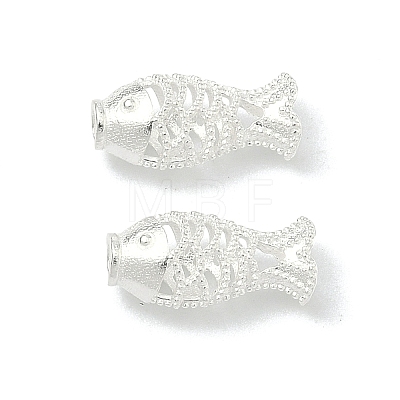 925 Sterling Silver Hollow Beads STER-A050-08S-1