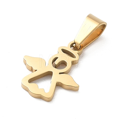 304 Stainless Steel Pendants STAS-B141-05G-1