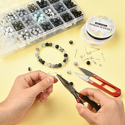DIY Bracelets & Earring Making Kits DIY-YW0001-81P-1