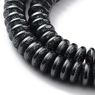 Synthetic Non-Magnetic Hematite Beads Strands G-H303-B13-1