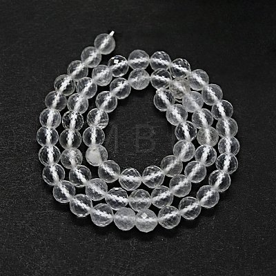 Natural Quartz Crystal Beads Strands G-G927-25-1