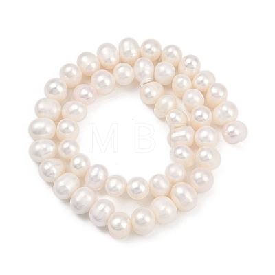 Natural Cultured Freshwater Pearl Beads Strands PEAR-I007-07X-11A-1