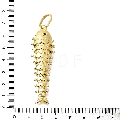 Rack Plating Brass Pendants KK-M309-37B-G-1