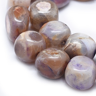 Natural Agate Beads Strands G-I245-32A-1