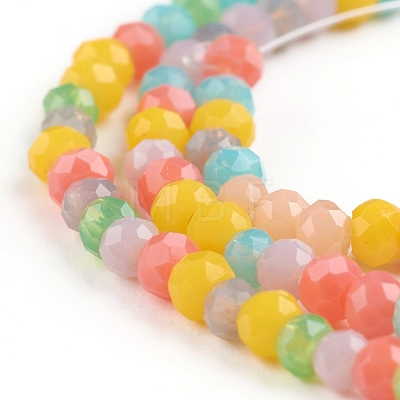 Faceted Glass Beads Strands GLAA-G074-A01-1
