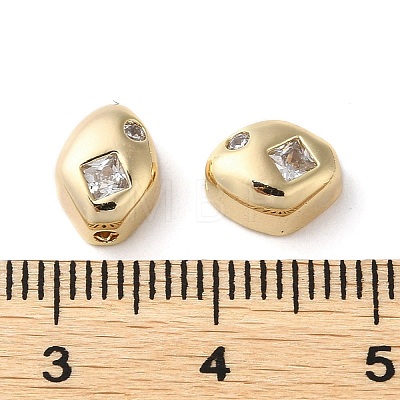Real 18K Gold Plated Brass Beads KK-F862-18G-01-1