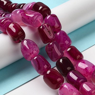 Natural Agate Beads Strands G-H295-F01-10-1
