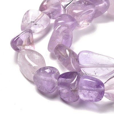 Natural Amethyst Beads Strands G-P092-39-1