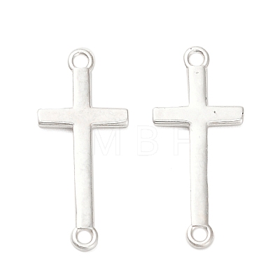 925 Sterling Silver Religion Connector Charms STER-NH0001-83S-1