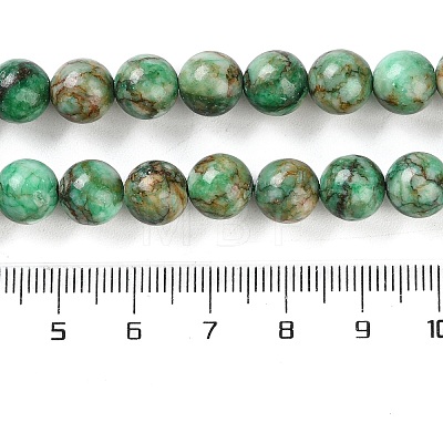 Natural Turquoise Dyed Beads Strands TURQ-U001-02E-1