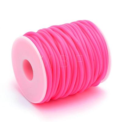 Hollow Pipe PVC Tubular Synthetic Rubber Cord RCOR-R007-2mm-02-1