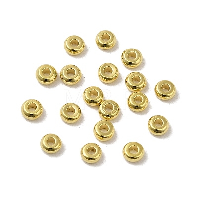 Rack Plating Brass Spacer Beads X-KK-P246-04G-1