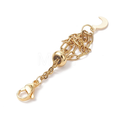 3Pcs 304 Stainless Steel Macrame Pouch Empty Stone Holder Pendant Decorations HJEW-JM04380-01-1