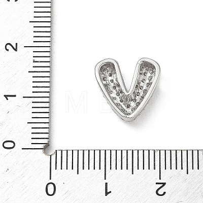 Brass Micro Pave Cubic Zirconia Pendants KK-A300-02P-V-1