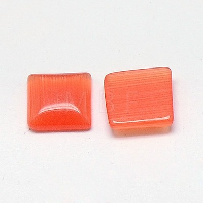 Cat Eye Cabochons CE-J006-6x6mm-01-1