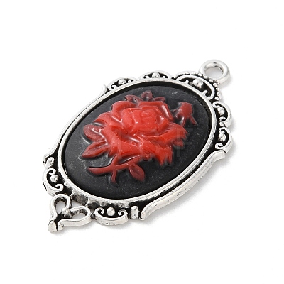 Tibetan Style Alloy Pendants TIBE-B002-04AS-02-1