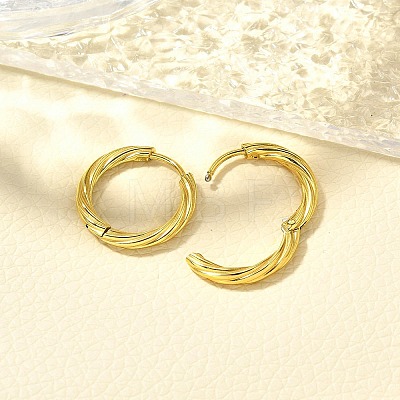 304 Stainless Steel Hoop Earrings for Women EJEW-M068-14G-06-1