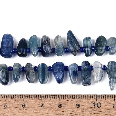 Natural Kyanite/Cyanite/Disthene Beads Strands G-Z091-A22-1