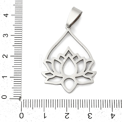 201 Stainless Steel Pendants STAS-F316-36P-1