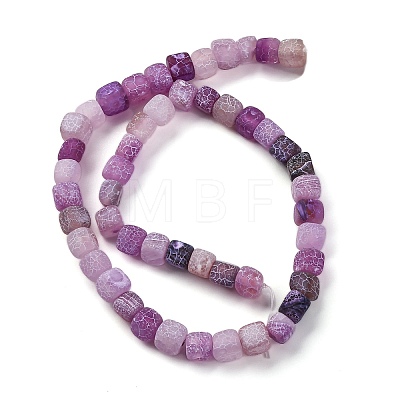 Natural Weathered Agate Beads Strands G-NH0038-01E-1