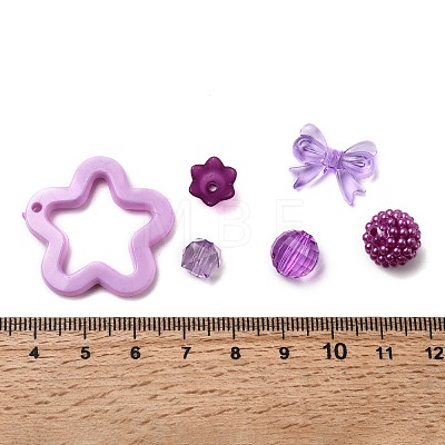 Opaque & Transparent Acrylic Beads SACR-XCP0001-06D-1