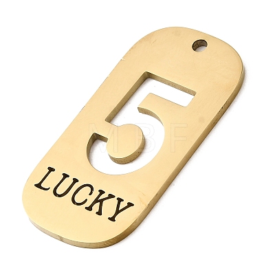 304 Stainless Steel Pendants STAS-D200-02F-G-1