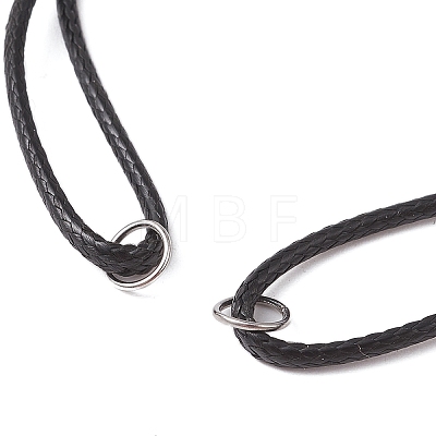 Adjustable Waxed Polyester Cord Bracelet Making AJEW-JB01312-02-1