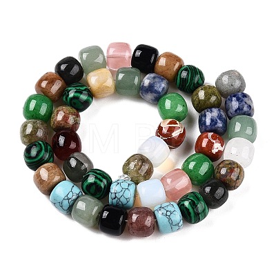 Natural Mixed Gemstone Beads Strands G-T138-148-1