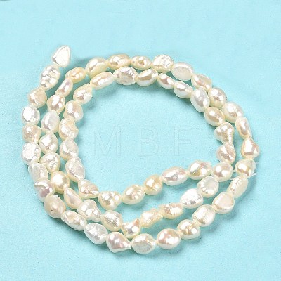 Natural Keshi Pearl Beads Strands PEAR-E016-102-1