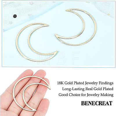 Brass Linking Rings KK-BC0009-09-1