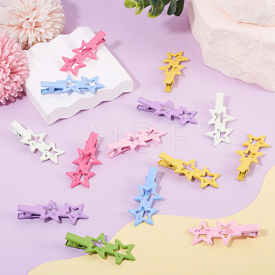 20Pcs Iron Alligator Hair Clips PHAR-TADJ0001-07-1