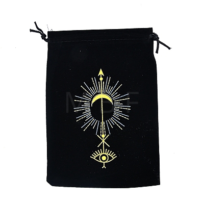 Velvet Moon Printed Packing Tarot Pouches PW-WG17539-15-1