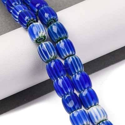 Handmade Lampwork Beads Strands LAMP-K041-01B-08-1