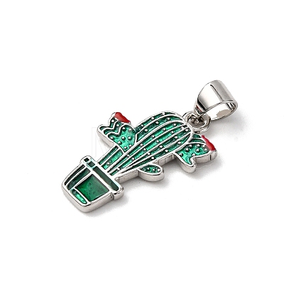 Brass Enamel Pendants LS-FIND-I054-01D-P-1