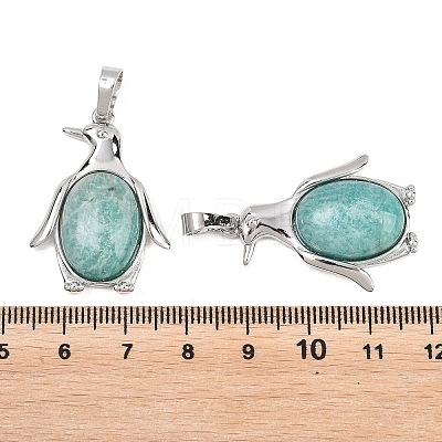 Natural Amazonite Pendants G-A315-03C-P-1