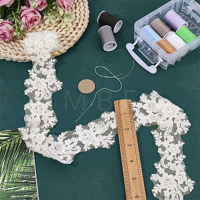 2Yards Polyester Lace Trim OCOR-FG0003-28C-1
