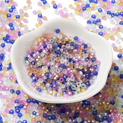 8/0 Glass Seed Beads SEED-Z001-C-E15-1