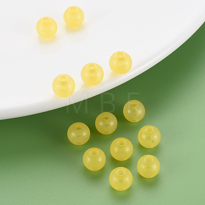 Imitation Jelly Acrylic Beads MACR-S373-66-EA07-1