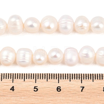 Natural Cultured Freshwater Pearl Beads Strands PEAR-D003-01C-03-1