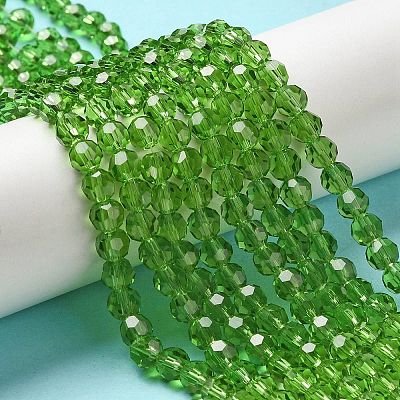 Transparent Glass Beads EGLA-A035-T6mm-D11-1