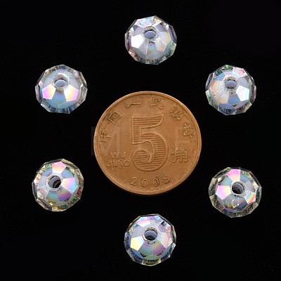 Transparent Acrylic Beads X-TACR-S152-04B-SS2113-1