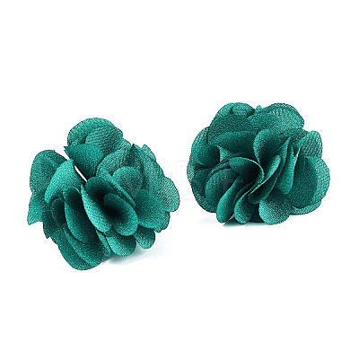Polyester Fabric Flowers FIND-ZX004-11-12-1