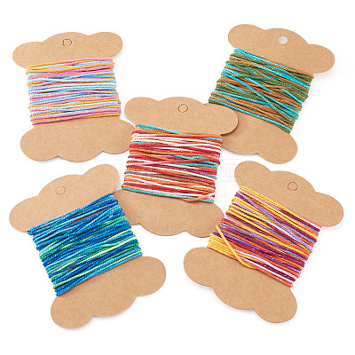 25M 5 Colors Braided Polyester Cord OCOR-TA0003-78-1