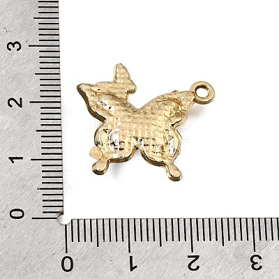 UV Plating Alloy Crystal Rhinestone Pendants RB-CBAD37D-22G-1