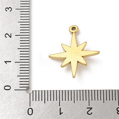 304 Stainless Steel Rhinestone Pendants STAS-I322-33G-01-1